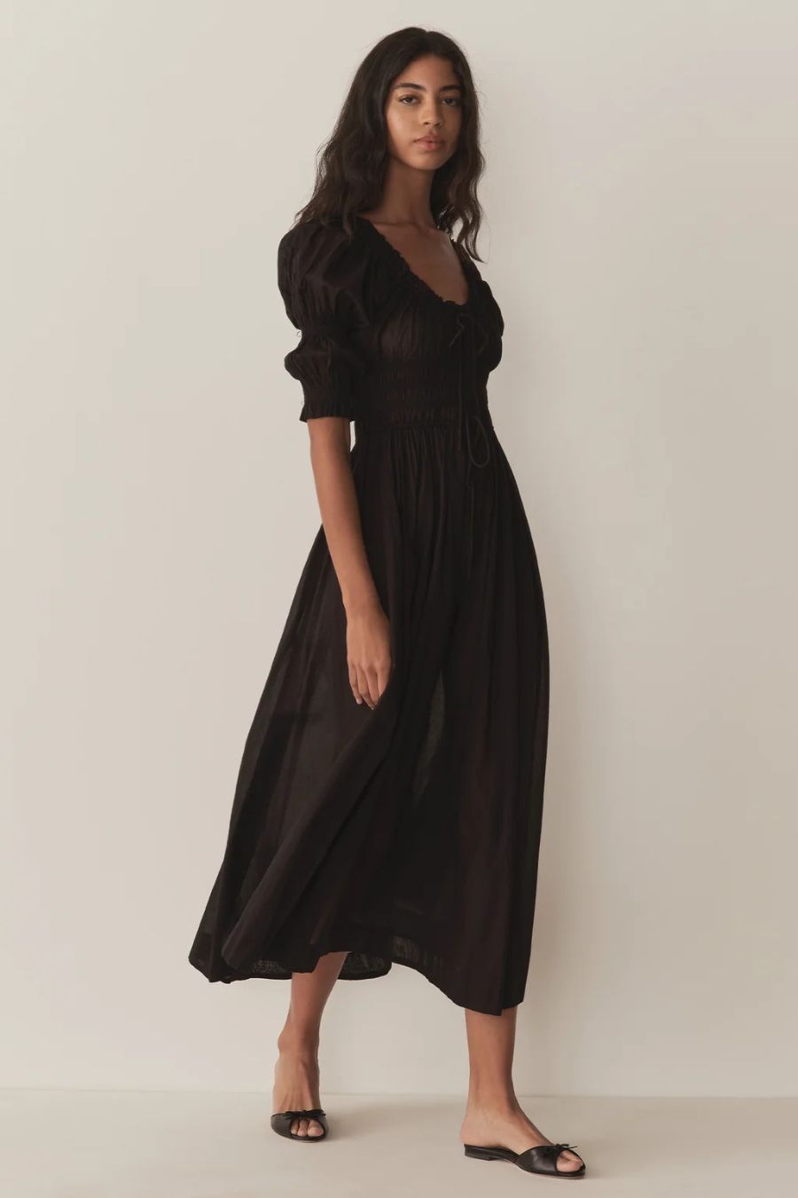 Ischia Dress in Black
