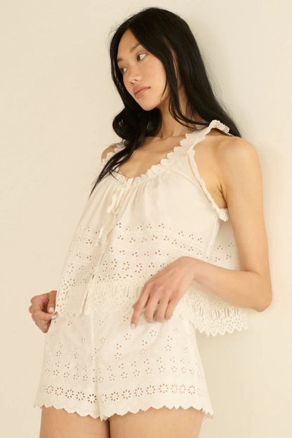 Toussine Top in Salt