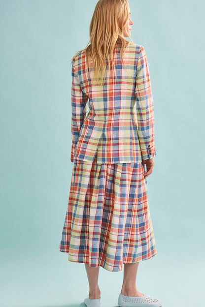 Maison Skirt in Harbor Club Madras