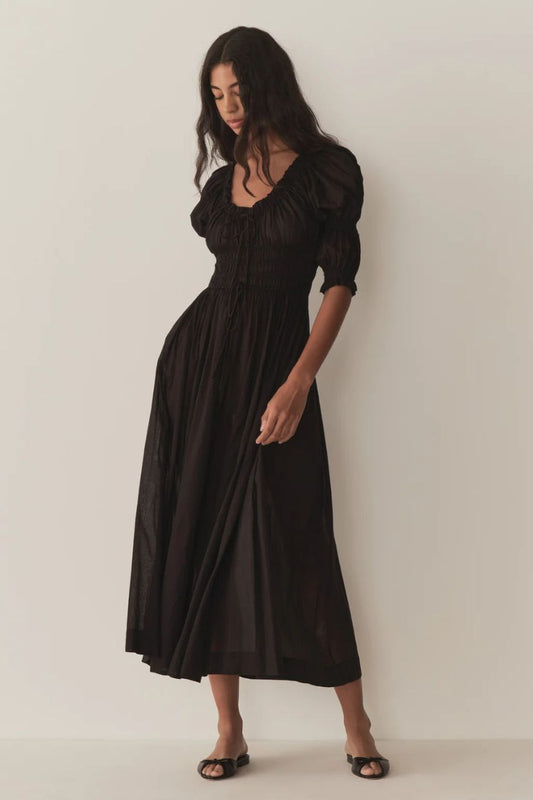 Ischia Dress in Black