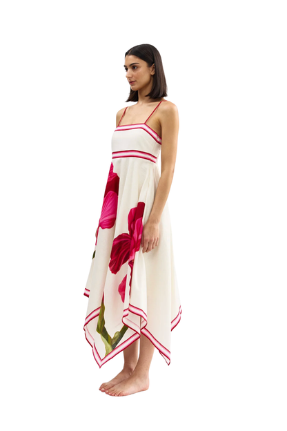 Ingrid Dress in Antique Iris