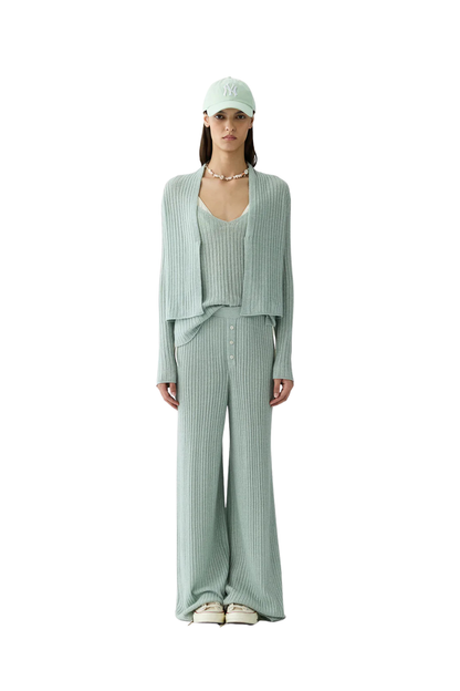 Rib Everywear Pant in Sage Brush