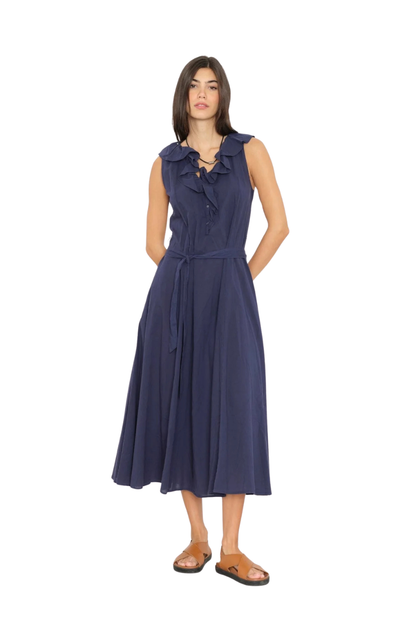 Cassidy Dress in Navy Blue