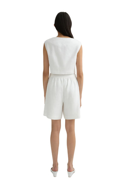 Dakota Short in Ivory