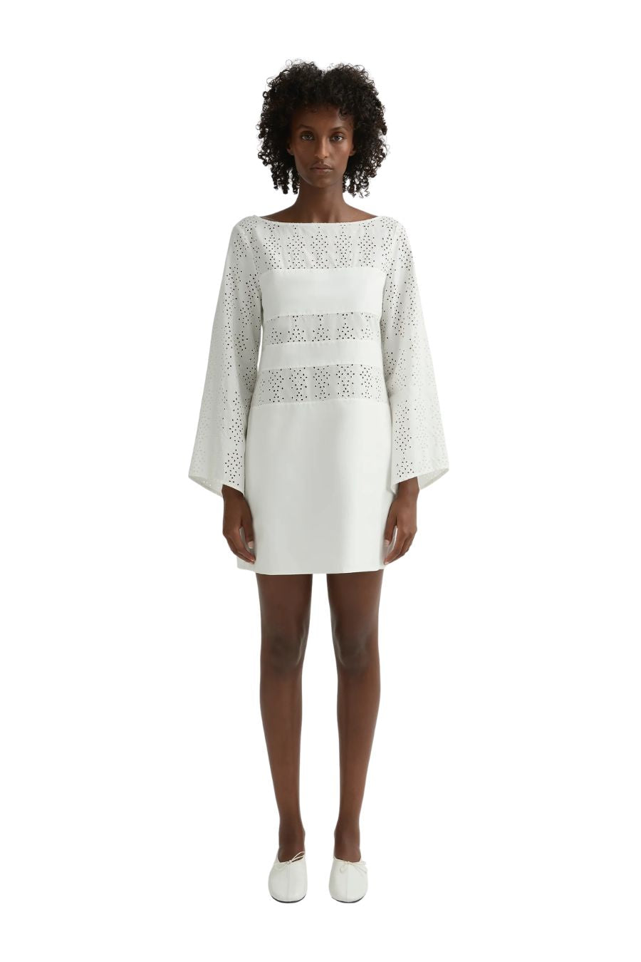 Harriet Dress in Vintage White