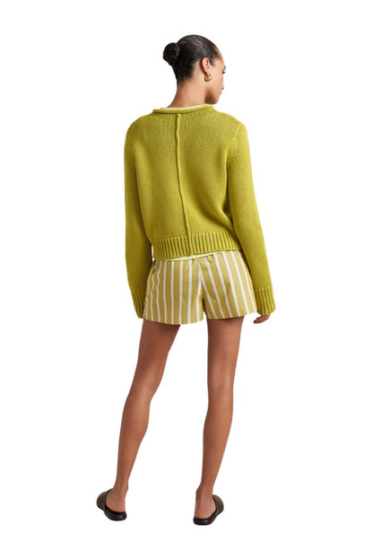 Solid Mini Marina Sweater in Keylime