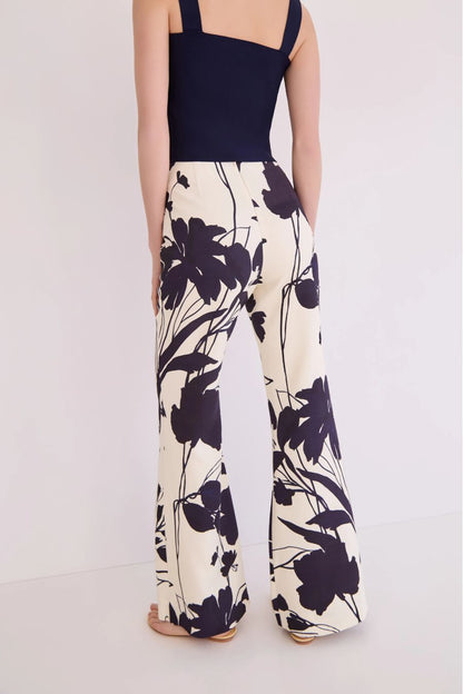 Pisa Pant in Botanic Ivory