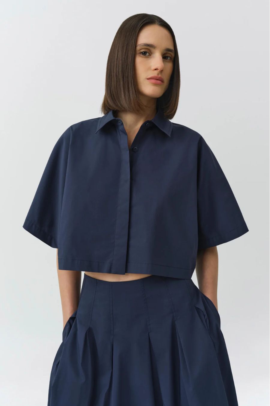 Blair Shirt in Midnight