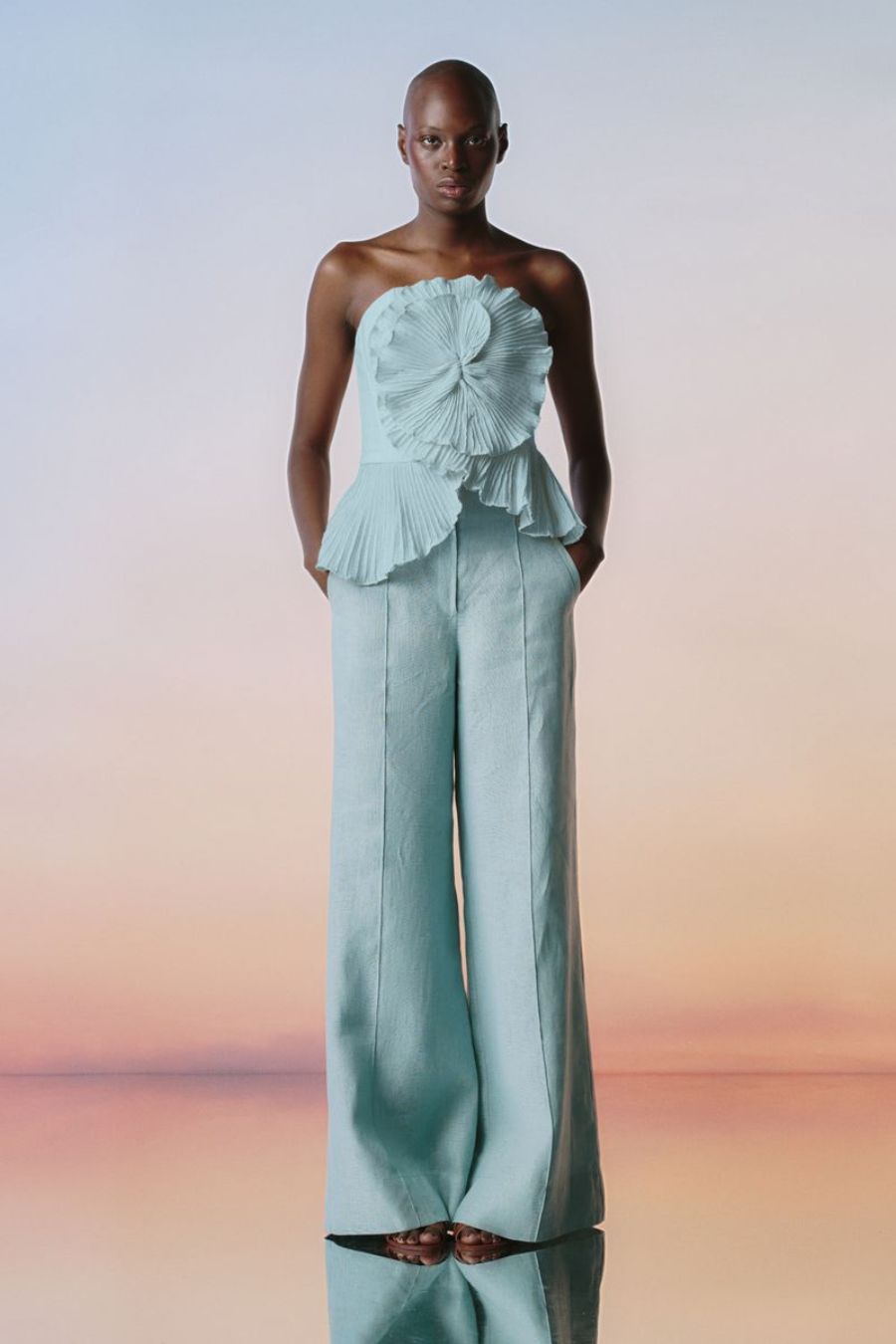 La Promesa Pants in Mint
