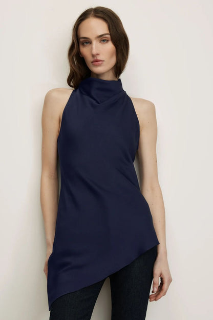 Radford Asymmetrical Top in Navy