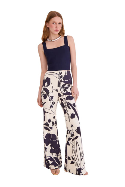 Pisa Pant in Botanic Ivory