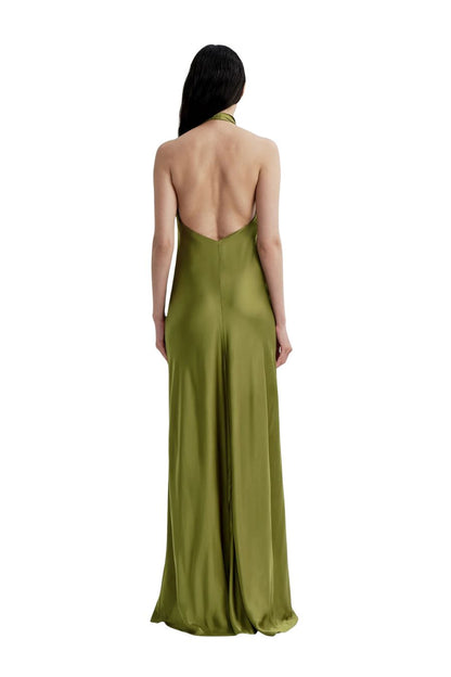 Mabel Gown in Tomatillo