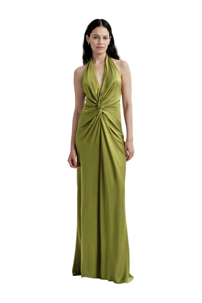 Mabel Gown in Tomatillo
