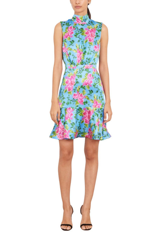 Fleur Short Dress in Grandiflora