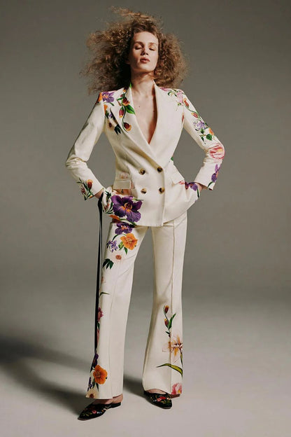 Morgan Trouser in Botanica