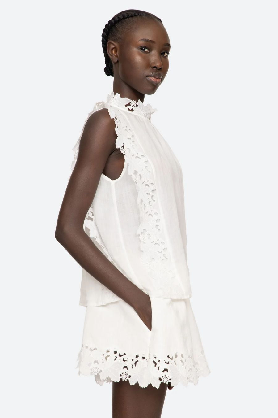 Eleannora Top in White