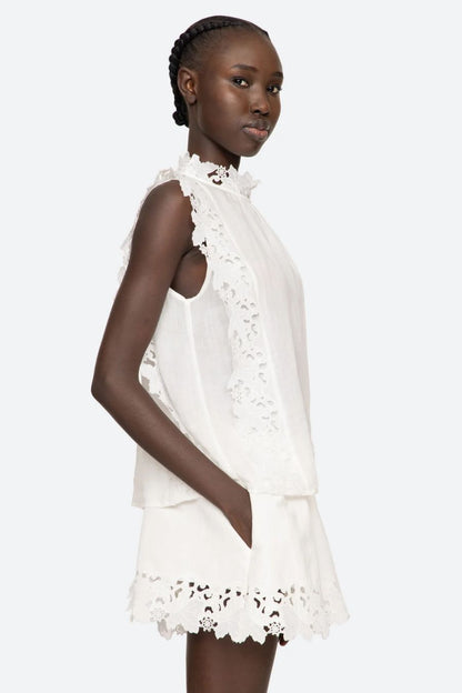 Eleannora Top in White