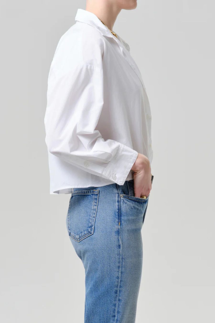 Petit Ami Shirt in Optic White