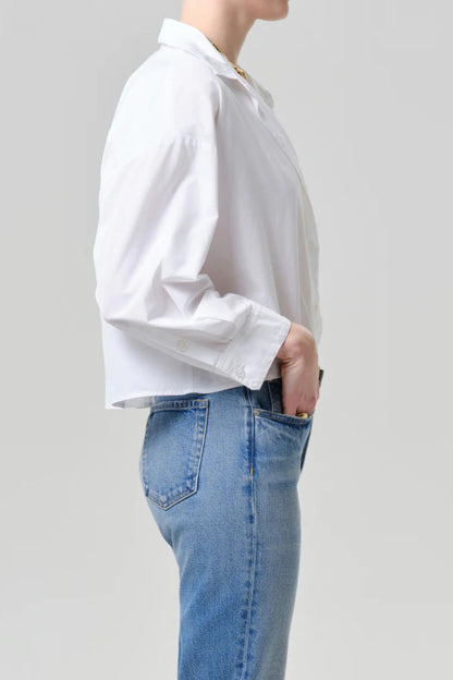 Petit Ami Shirt in Optic White