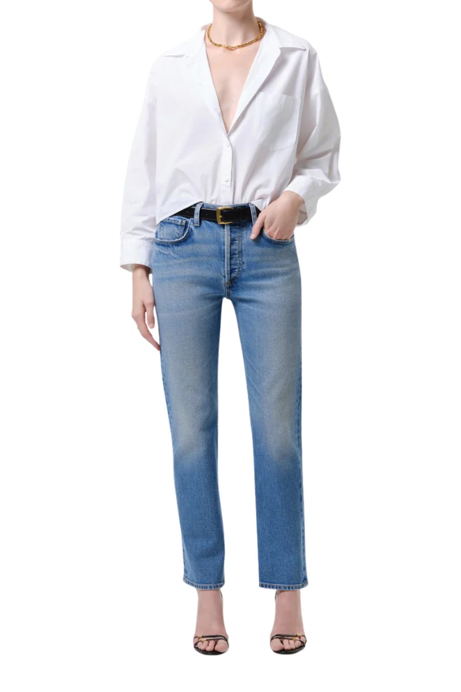 Petit Ami Shirt in Optic White