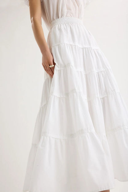 Hana Skirt in White