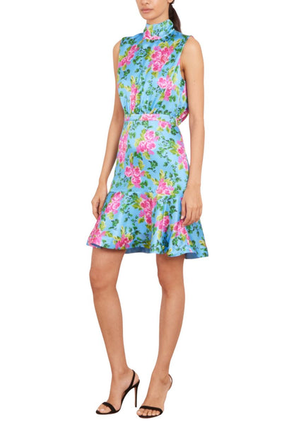 Fleur Short Dress in Grandiflora