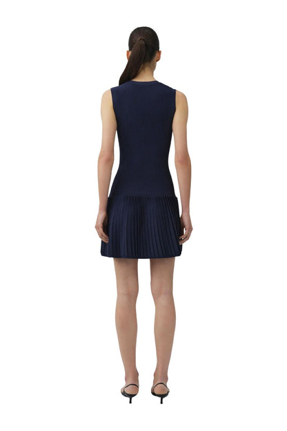 Levie Mini Dress in Midnight