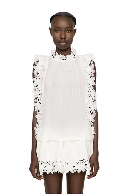 Eleannora Top in White