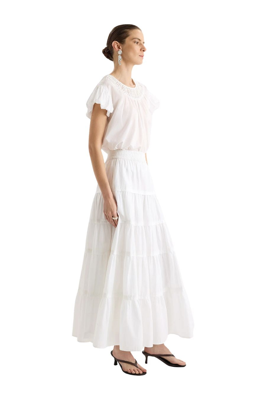 Hana Skirt in White