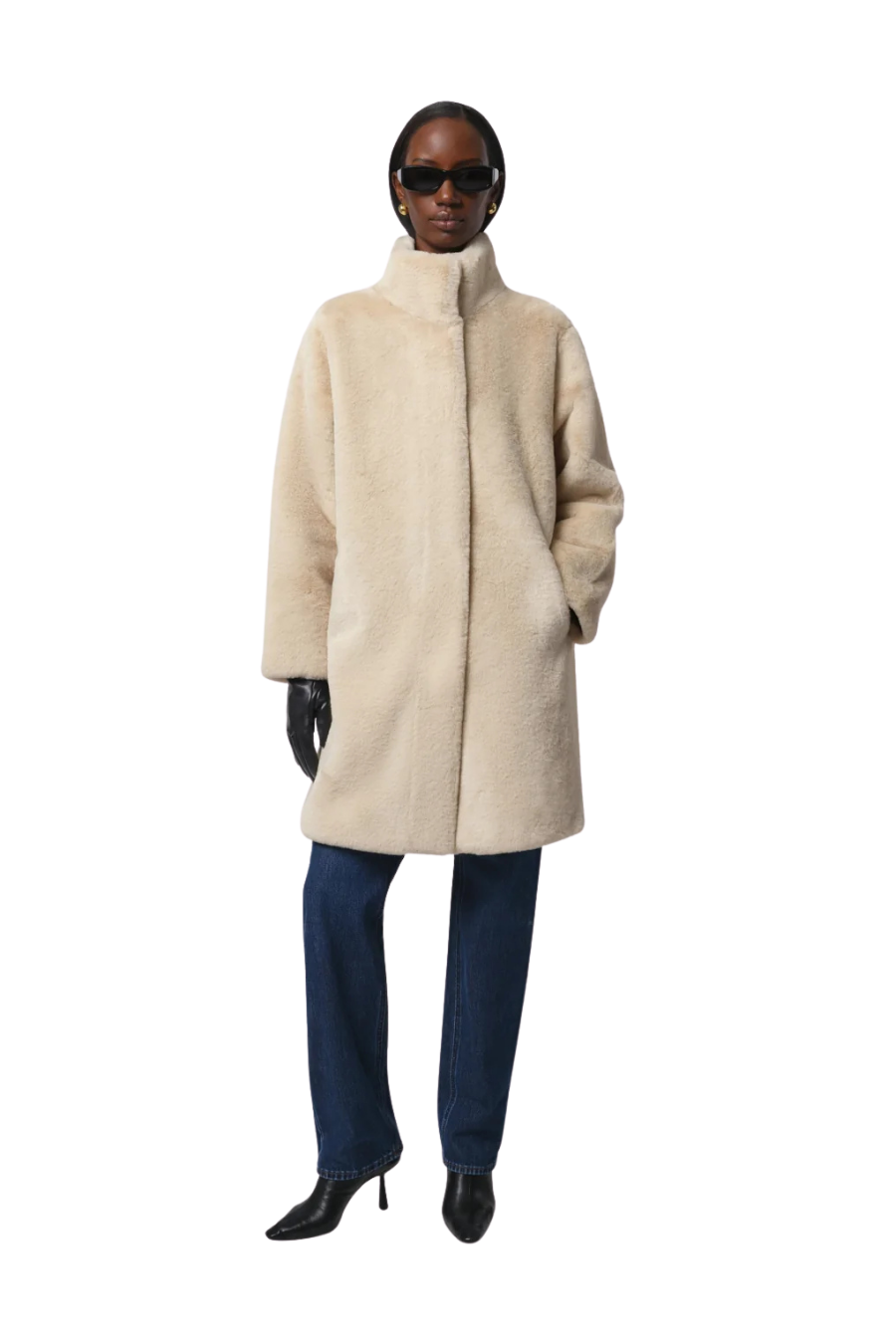 Blair Coat in Latte