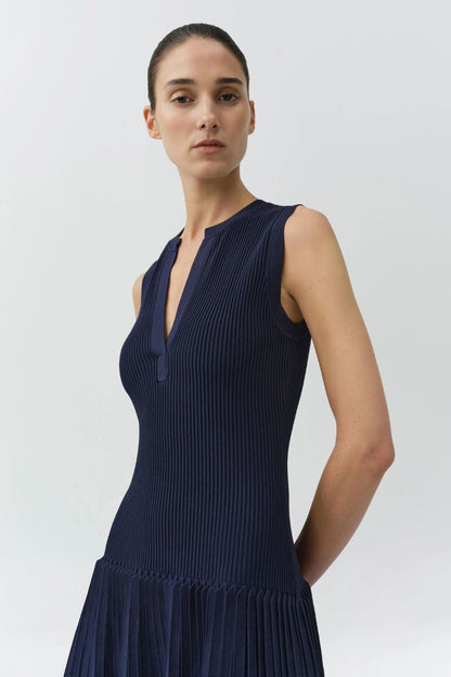 Levie Mini Dress in Midnight