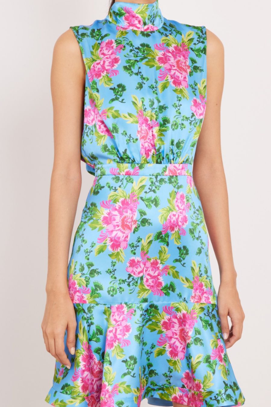 Fleur Short Dress in Grandiflora