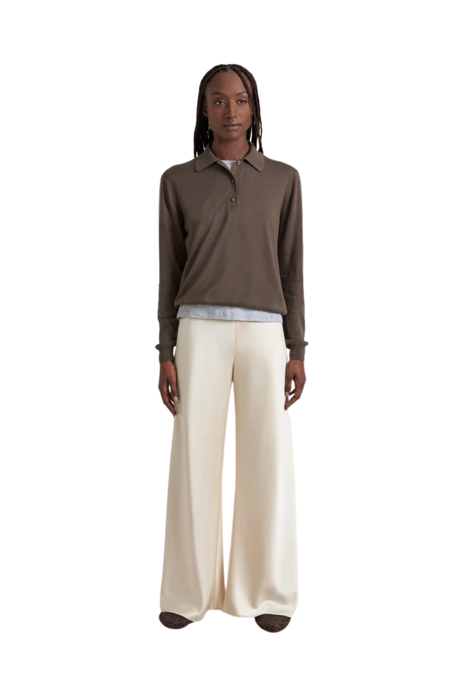 Colby Pant in Champagne