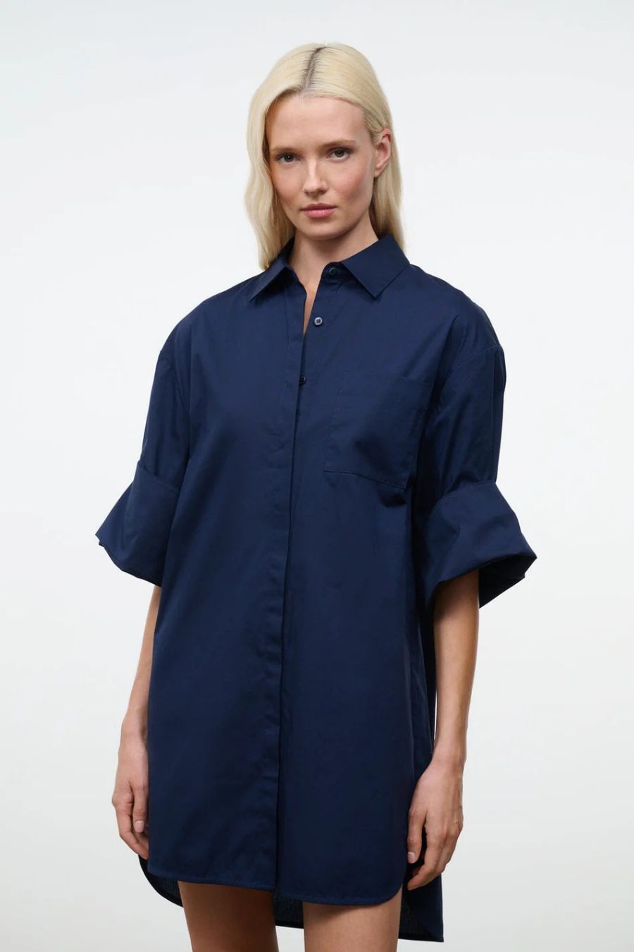 Nico Dress in Navy