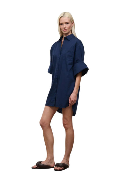 Nico Dress in Navy