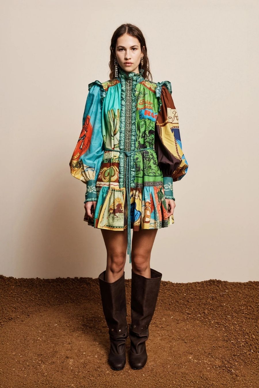 Ace Mini Dress in Multi