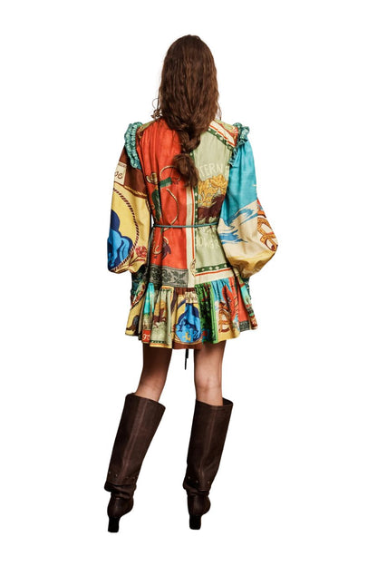 Ace Mini Dress in Multi