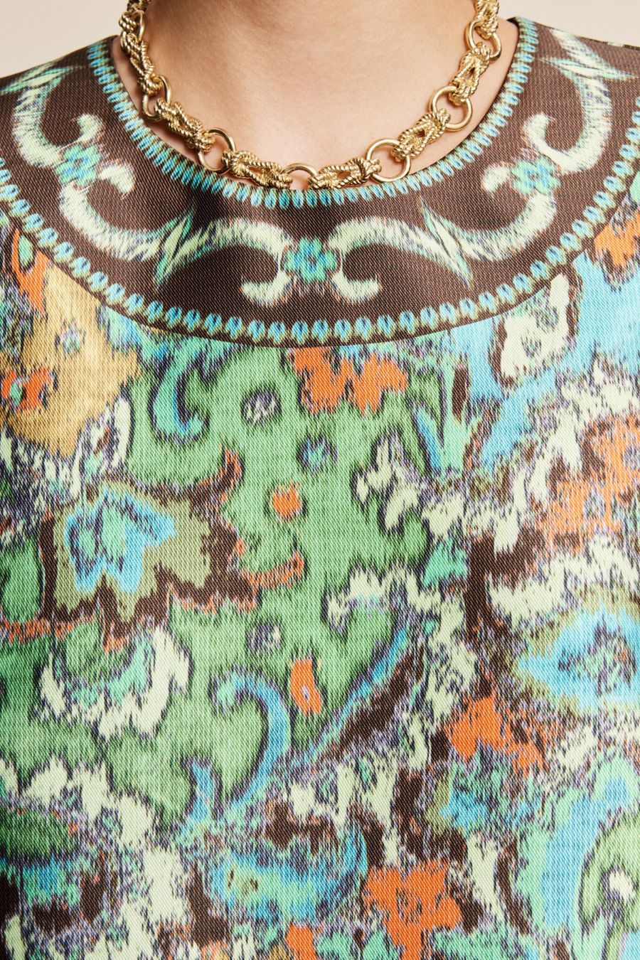 Charlotte Mini Dress in Multi