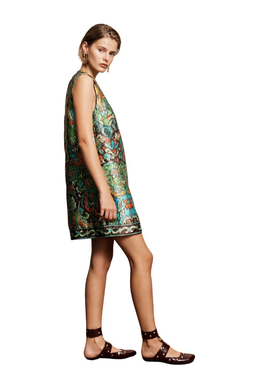 Charlotte Mini Dress in Multi
