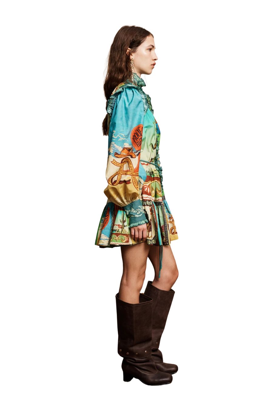 Ace Mini Dress in Multi