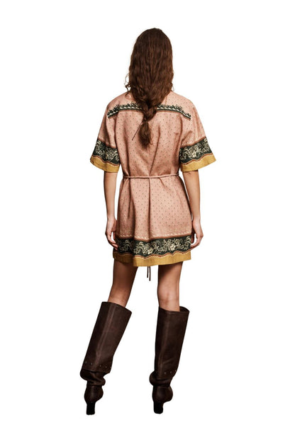 Darcey Mini Dress in Multi