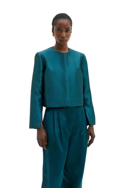 Ruthie Blouse in Teal