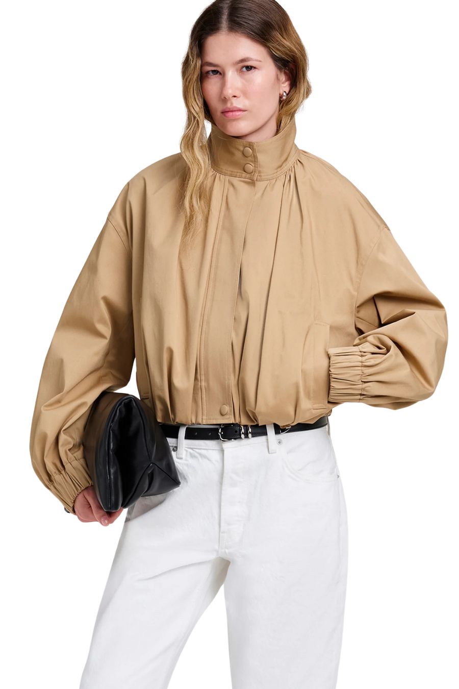 Amélie Jacket in Light Bark