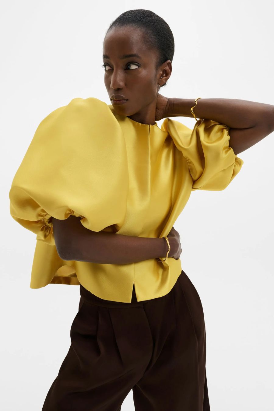 Cleo Blouse in Mango