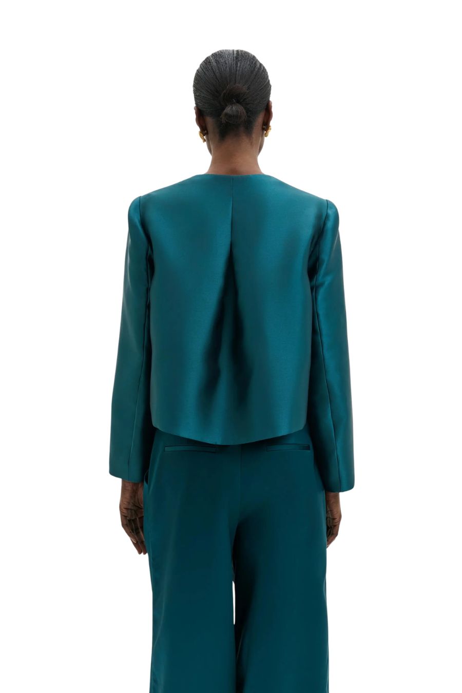 Ruthie Blouse in Teal