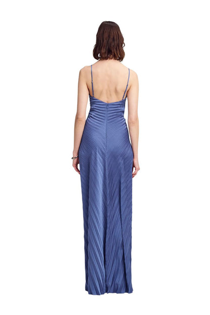 Genevieve Gown in Ash Blue