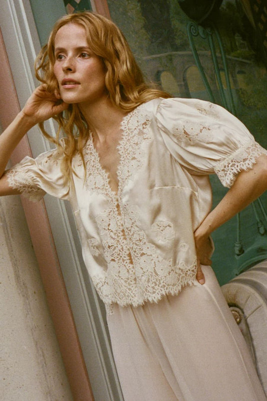 Idella Top in Candlelight