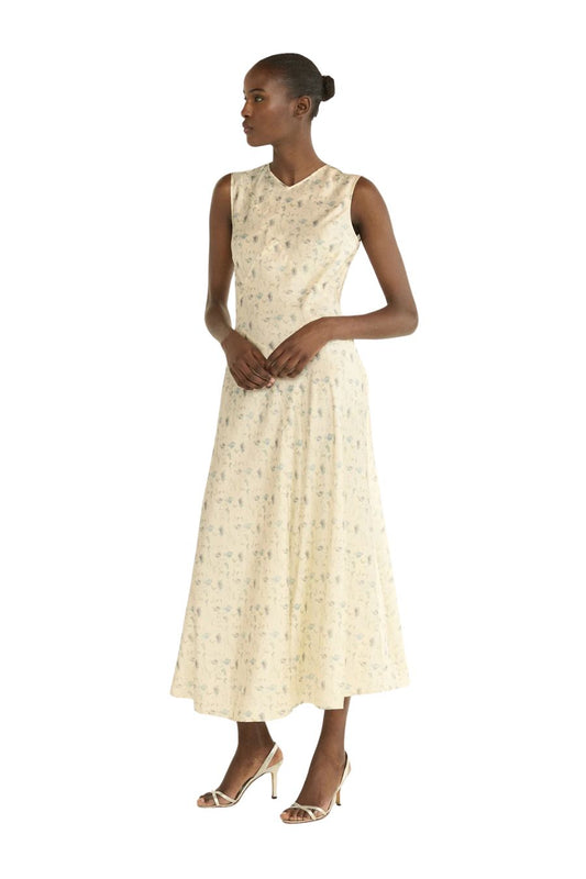 Adelana Dress in Camellia Bloom