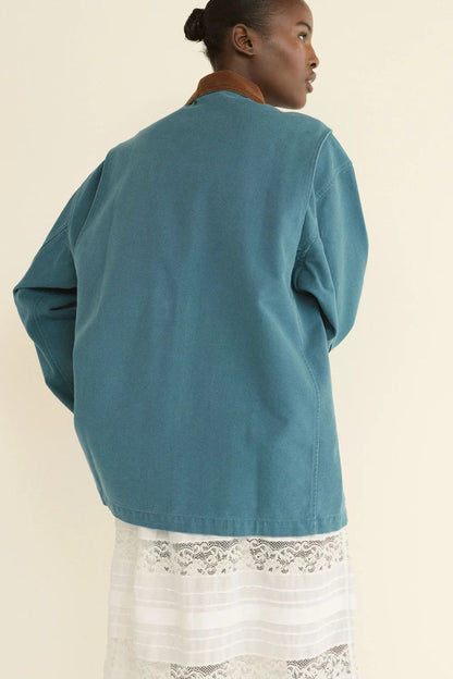 Pascual Jacket in Caspian Blue