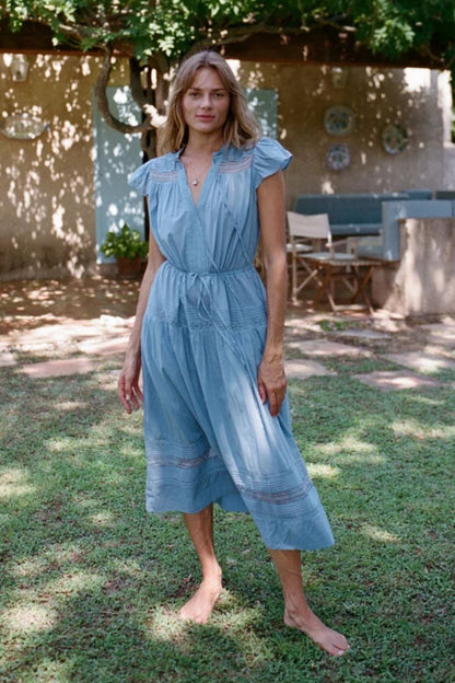 Ciao Lucia Laurine Dress in Slate, alternate view